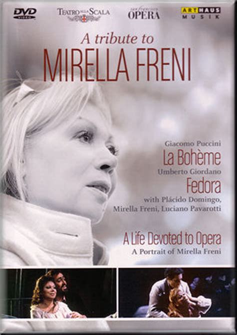 tudor freni|A Tribute to Mirella Freni : ARTHAUS MUSIC 101 485 [GF]: .